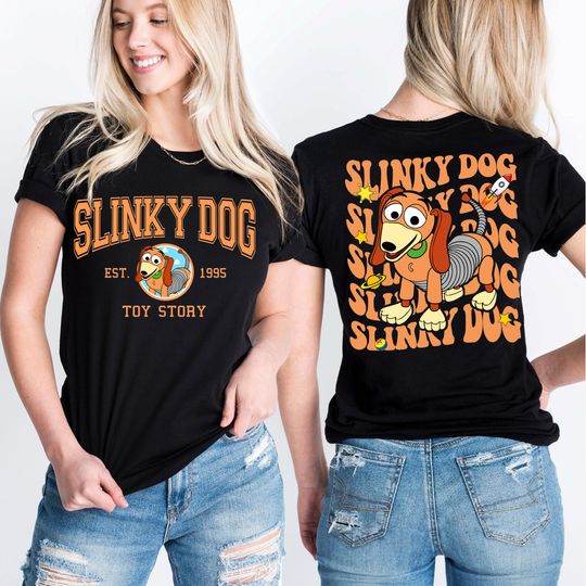 Disney Toy Story  Est. 1995 Slinky Dog T-Shirt, Toy Story Slinky Shirt, Disney Trip Shirt, True Story Tees, Disneyland Magic Kingdom Tee