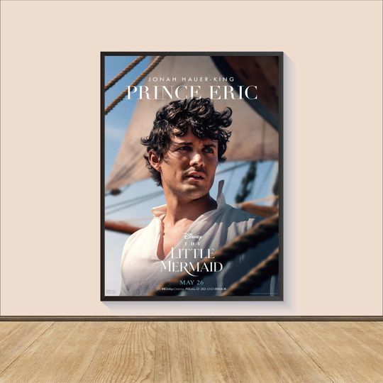 The Little Mermaid 2023  Movie Poster Print, Room Decor, Movie Art, Gifts for Him/Her, Wall Art Print, Art Poster For Gift