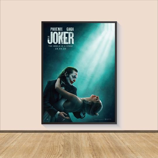 Joker Folie a Deux (2024) Movie Poster Print, Room Decor, Movie Art, Gifts for Him/Her, Wall Art Print, Art Poster For Gift