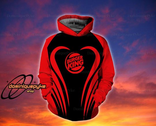 Burger King Hoodie, Burger King Legging, Burger King Gift, Burger King Hoodie Women, Burger King Legging Women, Fast Food Hoodie