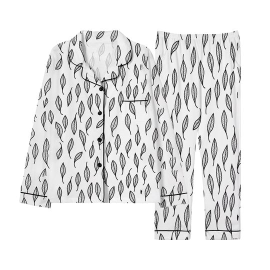 New hot selling spring and autumn custom pajamas to map Christmas pajamas casual 3D custom DIY couple pajamas