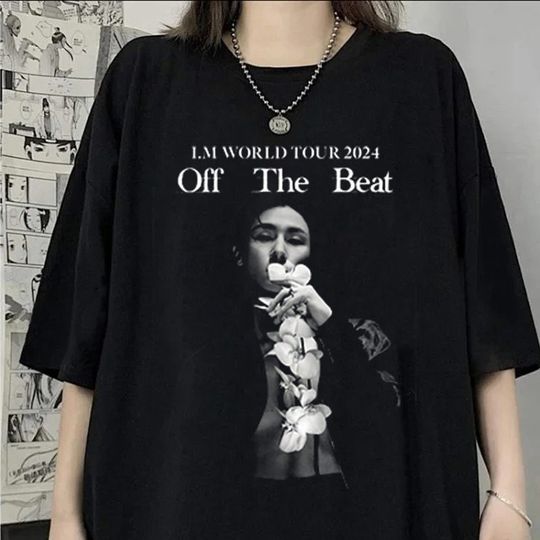 Vintage I.M World Tour 2024 T-shirt, IM World Tour 2024 Shirt, Monsta X I.M Off The Beat World Tour Merch, Off The Beat in US Shirt, I.M Tee