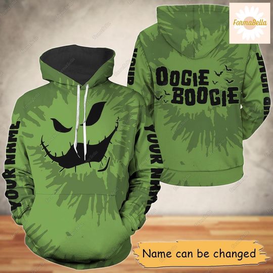 Halloween Oogie Boogie Costume Hoodie, Nightmare Before Christmas, Funny Halloween Hoodie, Horror Movie Hoodie, Oogie Boogie Cosplay Hoodie
