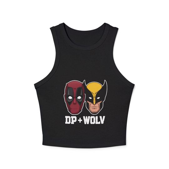 Deadpool + Wolverine Women's Micro Rib Racer Tank Top