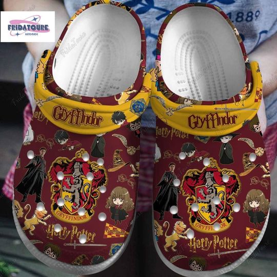 Halloween Harry Shoes, Harry Gryffindor Sandals, Gryffindor Shoes, Magical Harry Shoes