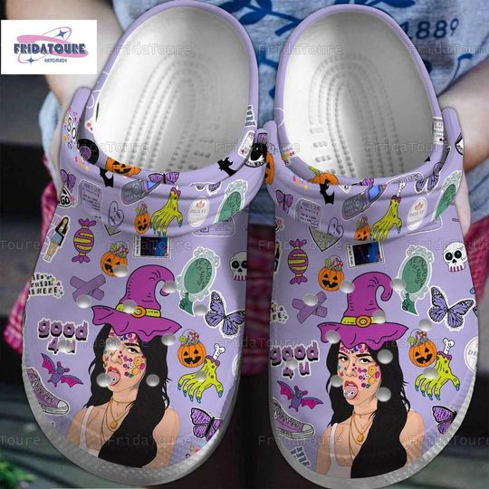 Olivia Rodrigo Halloween Shoes, Olivia Sour Tour Sandals, Olivia Rodrigo Witch Sneakers, Olivia Rodrigo Guts Slipper For Concert