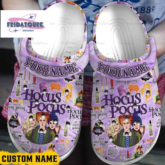 Hocus Pocus Shoes, Halloween Shoes, Gift For Halloween, Shoes For Women/Men, Personalized Shoes, Sanderson Sisters, Spooky Season