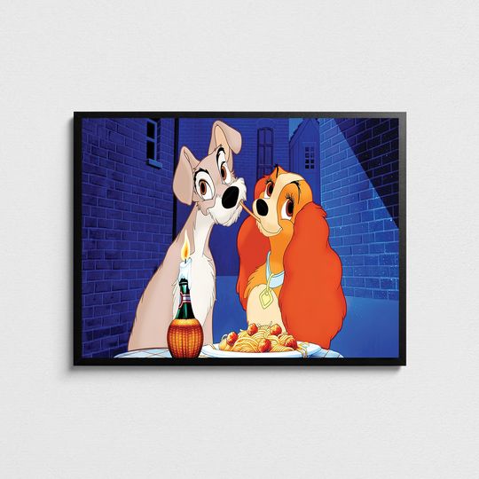 Discover Disney Lady and The Tramp (1955) Movie Poster