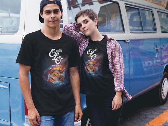 Jeff Lynne's ELO Over and Out Tour Shirt Unisex Garment-Dyed T-shirt