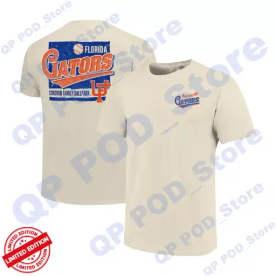 Men's Florida Gators Baseball Around The Horn Sand T-Shirt