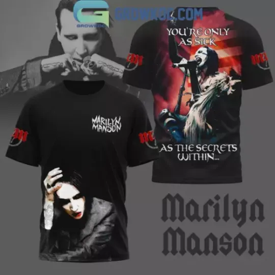 Marilyn Manson As Sick As The Secrets Within T-Shirt