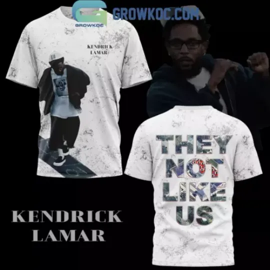 Kendrick Lamar They Not Like Us 2024 Single T-Shirt