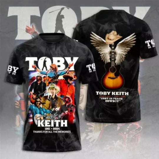 Toby Keith Signature Thank You T-Shirt For Men Women