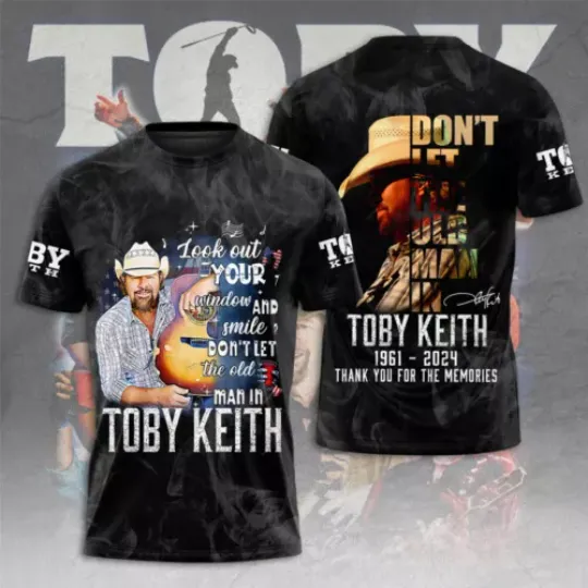 Toby Keith Signature Thank You T-Shirt For Men Women