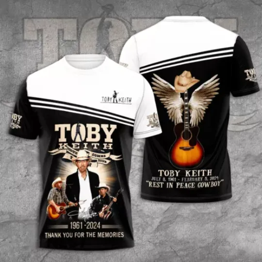 Toby Keith Signature Thank You T-Shirt For Men Women