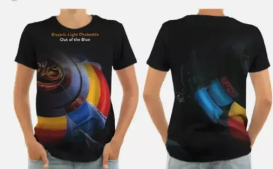 Electric Light Orchestra 3D T-Shirt 90S Rock All-Over Print Unisex