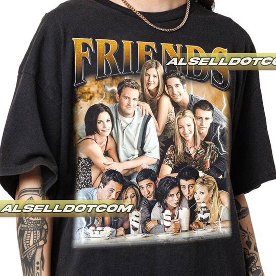 Limited Friends Tv Show Vintage Shirt  Gift for Woman and Man