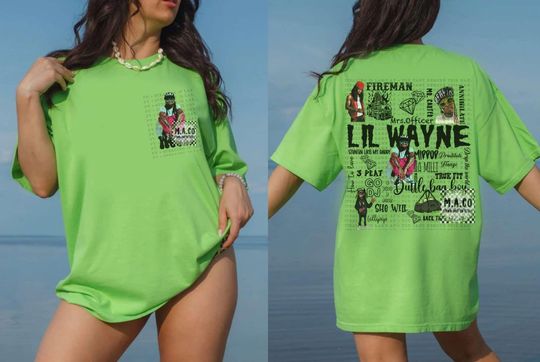 Lil wayne music tshirt song title tshirt