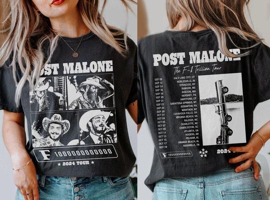 Vintage Post Malone Shirt, Post Malone The F-1 Trillion Album Shirt, Post Malone merch, I had some help, Posty Tee, Post Malone Tour Shirt