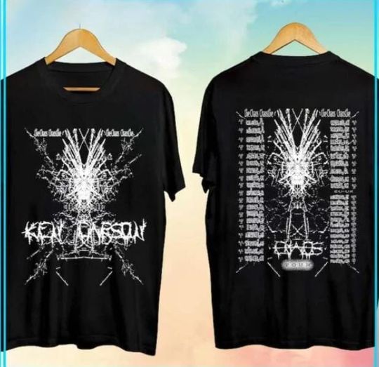 Ken Carson - Chaos World Tour 2024 Shirt, Ken Carson Rap Tee, Ken Carson Chaos Tour 2024 Shirt, Rapper Ken Carson Fan Gift