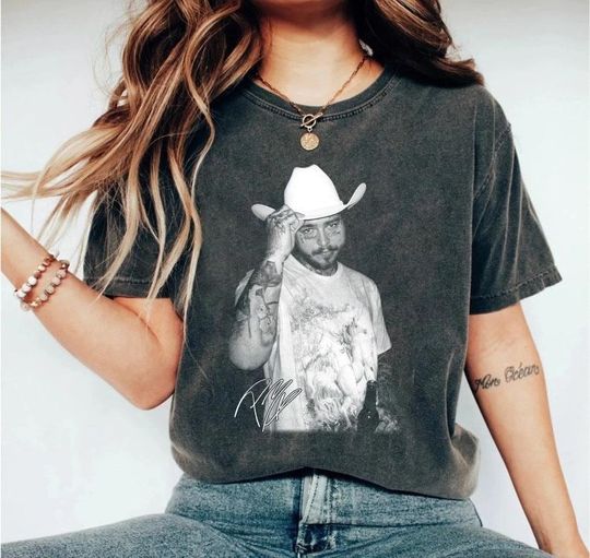 Post Malone Shirt, Cowboy Post Shirt, Country Shirt, Post Malone Tshirt, Concert Shirt, Festival Shirt, Had Some Help Shirt, Posty Tee
