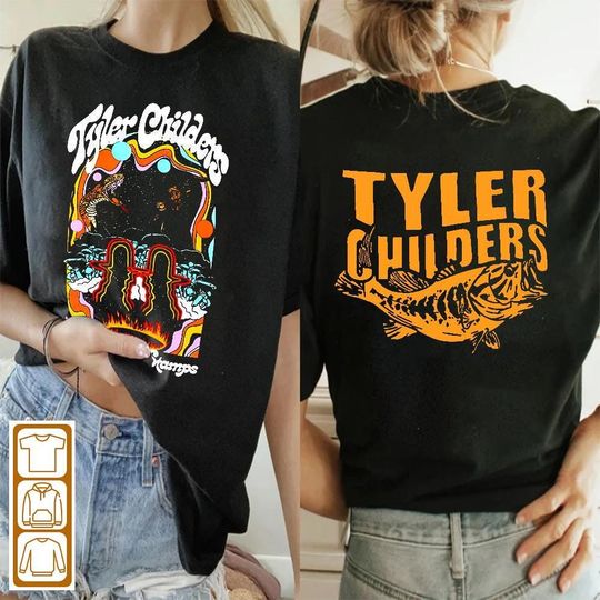 Vintage Tyler Childers Tour Unisex Shirt, V1N1music, 2 Sided Shirt