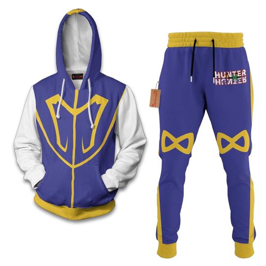 Kurapika Hoodie And Jogger Set Anime Clothes