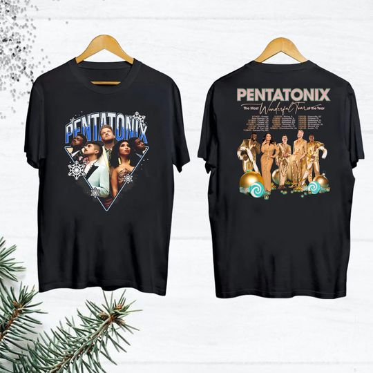 Pentatonix Christmas Album, Pentatonix The Most Wonderful Tour Of The Year Tour Shirt, Pentatonix Band Shirt, Pentatonix Fan Gift Shirt