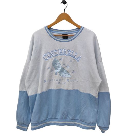 Vtg Disney Princess Sweatshirt Vintage Disneyland Embroidery