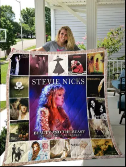 Stevie Nicks Velveteen Plush Fleece Blanket Gift For Family