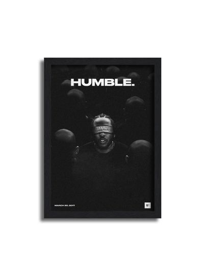 Kendrick Lamar Poster, Kendrick Lamar Humble Poster, Rap Poster, Music Poster, Album Cover Poster, Gift, Birthday, For Him/Her, Bedroom