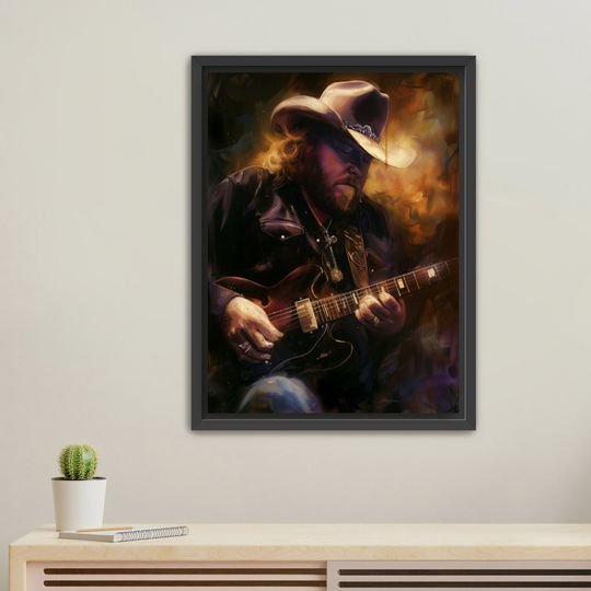 Toby Keith Iconic Poster, Album Cover Poster, Music Poster, Home Decor, Wall Art
