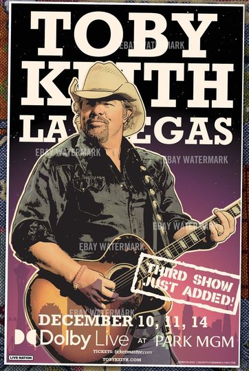 Toby Keith Iconic Poster, Album Cover Poster, Music Poster, Home Decor, Wall Art