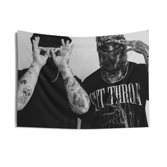 Suicide Boys Tapestries | Music Gift | Home Decor | Room Decor | Birthday Gift For Fan