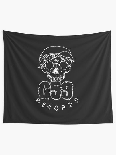 Grey59Tapestries, Suicideboys Wall Tapestry, Grey59 Rap Wall Hanging