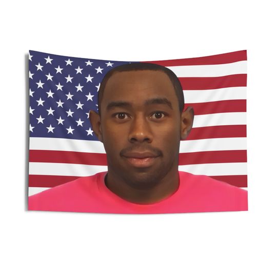 Tyler the Creator American fan-made Flag Wall Tapestry/ Wall decor