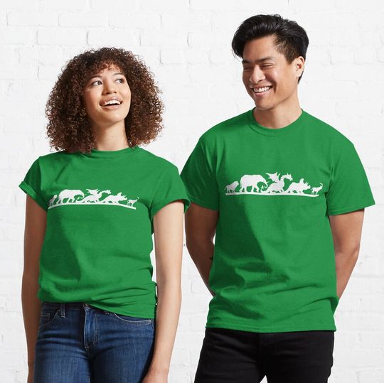 Animal Kingdom Green Classic T-Shirt