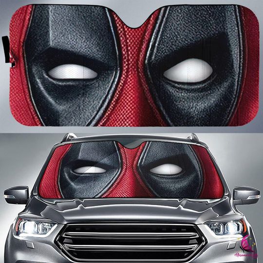 Deadpool Car Sunshade, Deadpool 3 Car Sun Shade, Wolverine Deadpool Car Sun Shade, Car Windshield Auto Sun Shade, Deadpool Movie Fan Gift