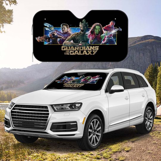 Guardians of the Galaxy Car Sun Visor Custom Car Windshield Sunshade Car Windshield Sun Visor Car Decoration Gifts