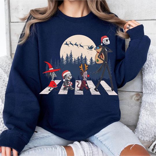 Nightmare Before Christmas Shirt, Disney Jack Skellington Sally Oogie Boogie Shirt, WDW Xmas Holiday Sweatshirt, Very Merry Party 2024 Shirt