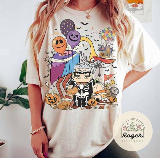 Disney Up Halloween shirt, Up balloon house Halloween costume Shirts