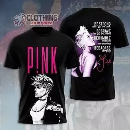 Pink Concert 2024 Tour T- Shirt, Pink Summer Carnival 2024