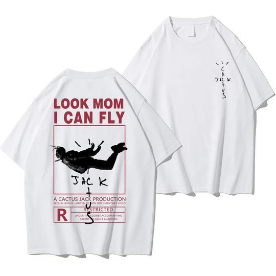 Travis LaFlame t-shirt Unisex | Look Mom I Can Fly Premium | Hip Hop Streetwear Clothing