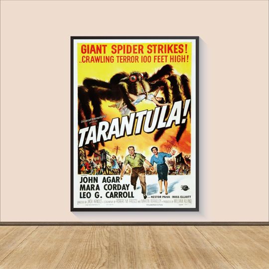Tarantula! Movie Poster Print, Room Decor, Movie Art, Gifts for Him/Her, Wall Art Print, Art Poster For Gift, Movie Print