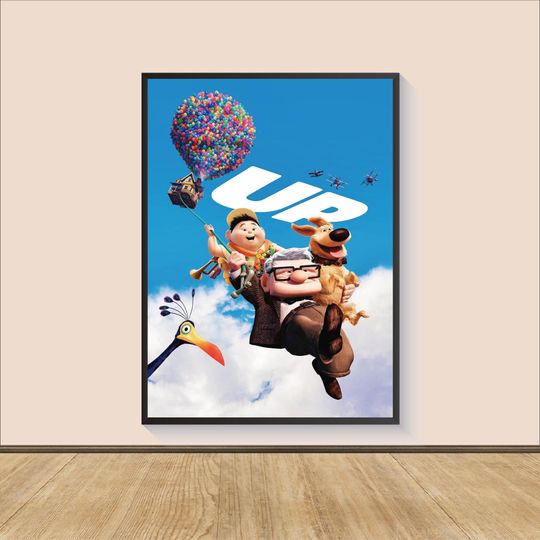Up Movie Poster Print, Room Decor, Movie Art, Gifts for Him/Her, Wall Art Print, Art Poster For Gift, Movie Print