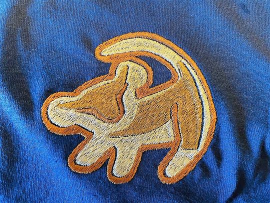 Disney Lion King Embroidered Shirt, Sweatshirt or Hoodie | Simba Cave Drawing