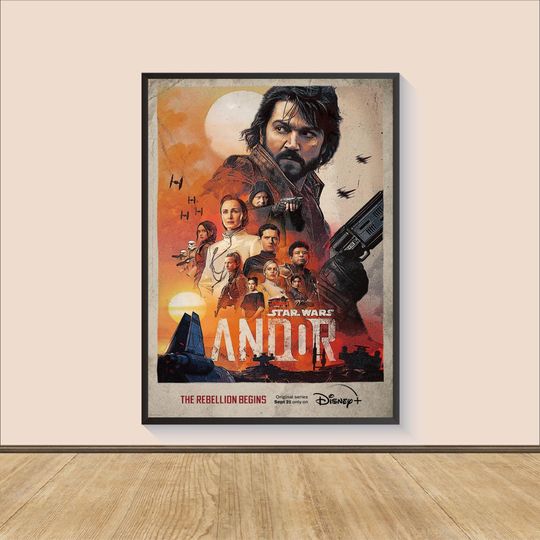 Andor Movie Poster Print, Room Decor, Movie Art, Gifts for Him/Her, Wall Art Print, Art Poster For Gift, Movie Print