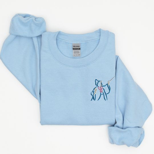Fairy Godmother Embroidery Sweatshirt, Disney Vacation Shirt, WDW Vacation