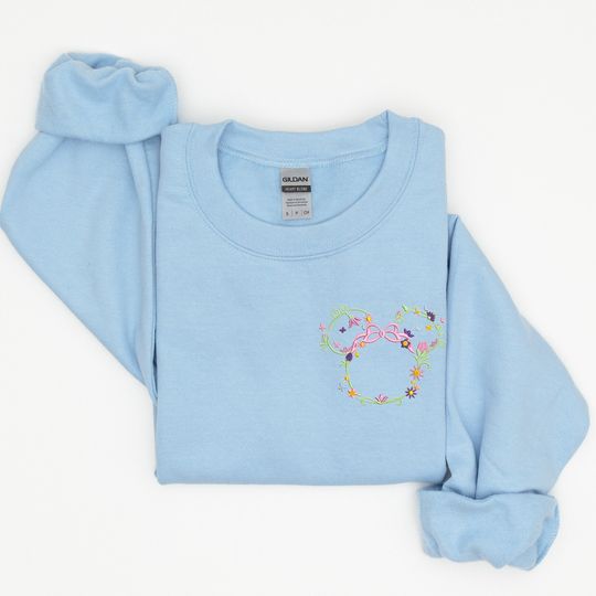 Epcot Flower Festival Embroidery Sweatshirt, Disney Vacation Shirt, WDW Vacation