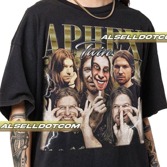 Limited Aphex Twin Vintage Gift for Woamn and Man